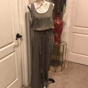Olive jumpsuit Size XS